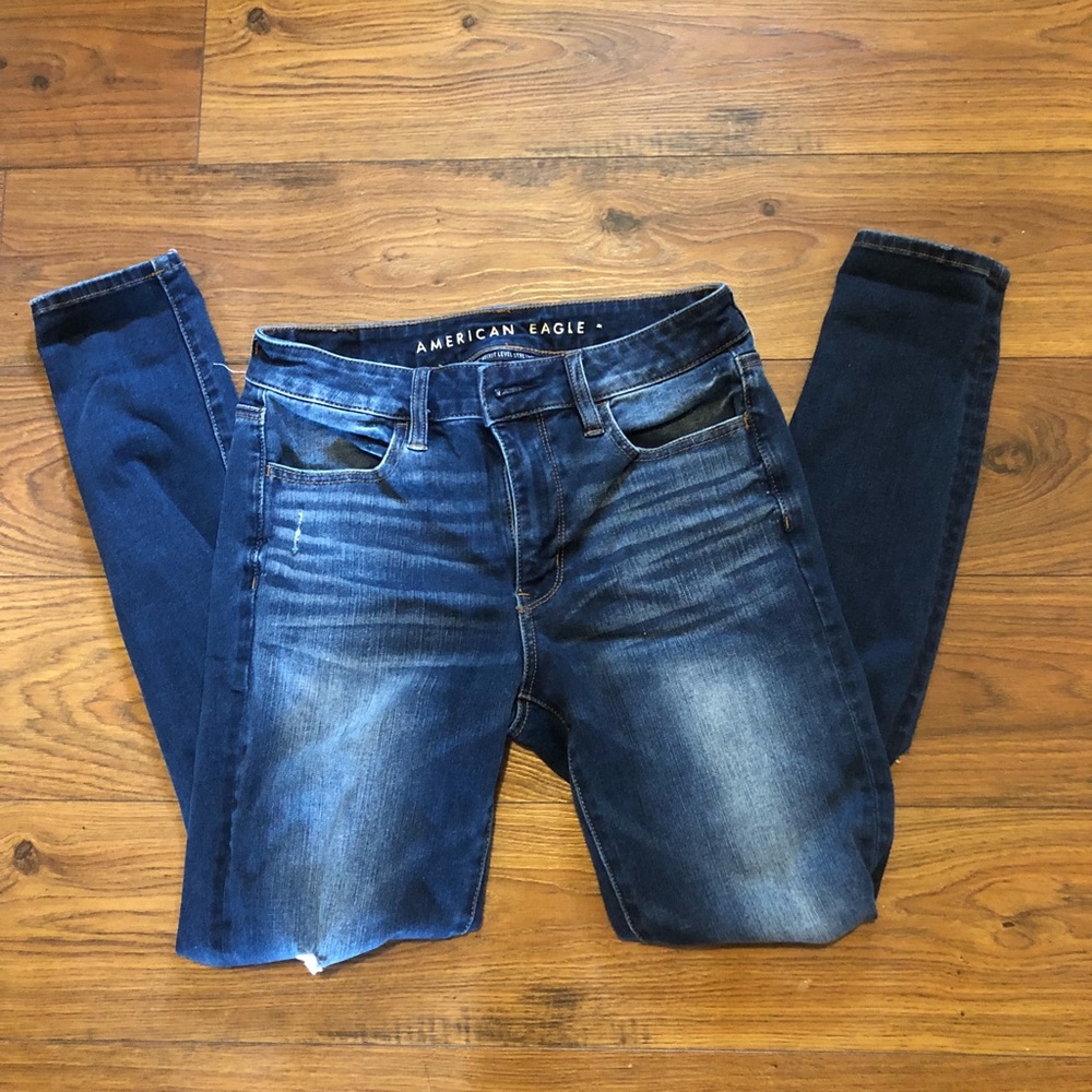 AE American Eagle Next Level skinny jean high rise